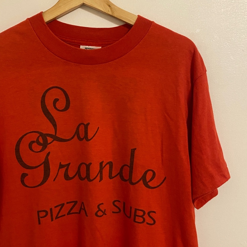 Vintage pizza & subs tshirt